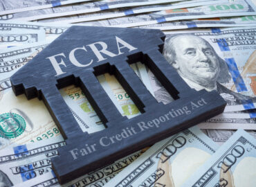 Cash and plate FCRA Fair credit reporting act.